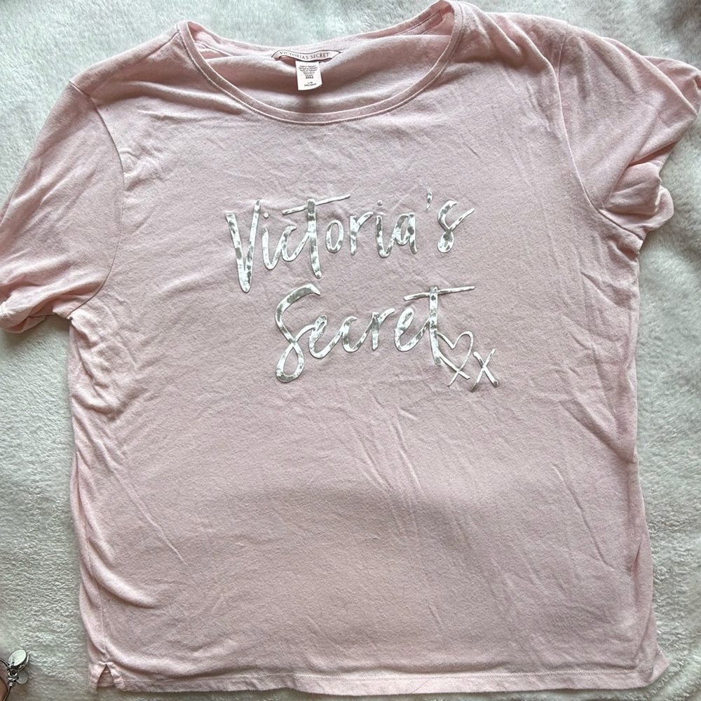 Victoria's Secret Pink Boxy Short Sleeve Tee